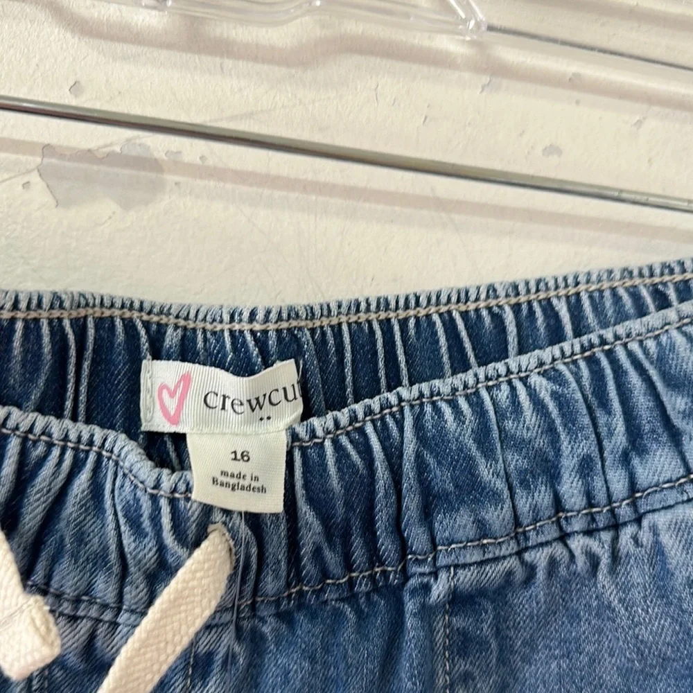 Crewcuts Blue Relaxed Fit Jeans with Elastic Waistband